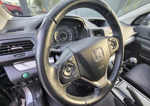 Honda CR-V cena 59909 przebieg: 168000, rok produkcji 2013 z Sieradz małe 529